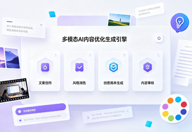 海沧区AI智能内容优化创新 多模态生成技术丰富数字内容创作生态